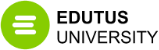 Edutus University logo